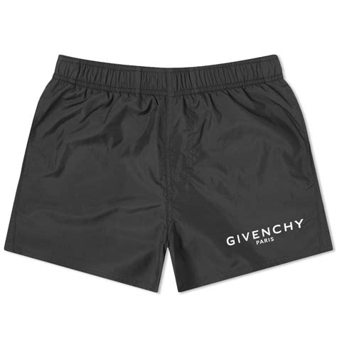 givenchy black swim shorts|Givenchy Crinkled Swim Shorts .